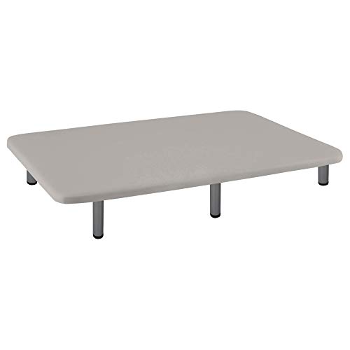 Naturconfort Base tapizada 3D, Madera, Gris, 135x180cm Naturconfort Base tapizada 3D, Madera, Gris, 135x180cm