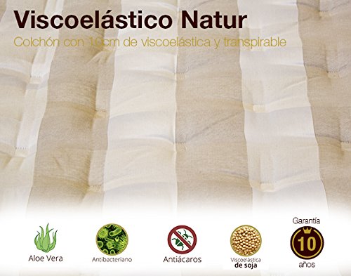 Naturconfort Colchón viscoelástico Gama Alta, Airgel, 90x190cm Naturconfort Colchón viscoelástico Gama Alta, Airgel, 90x190cm