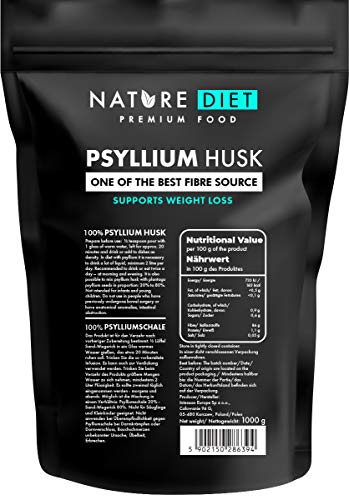 Nature Diet - Cáscara de psilio, 1000 g Nature Diet - Cáscara de psilio, 1000 g
