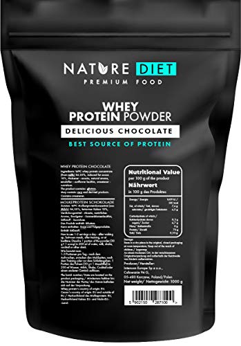 Nature Diet - Proteína de suero en polvo, chocolate