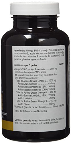 Nature´s Plus Ultra Omega 3/6/9-90 Perlas Nature´s Plus Ultra Omega 3/6/9-90 Perlas