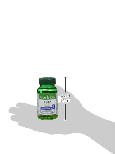 Nature's Bounty 5 Htp 50 Mg con Niacina y Vitamina B6-60 Cápsulas Nature's Bounty 5 Htp 50 Mg con Niacina y Vitamina B6-60 Cápsulas