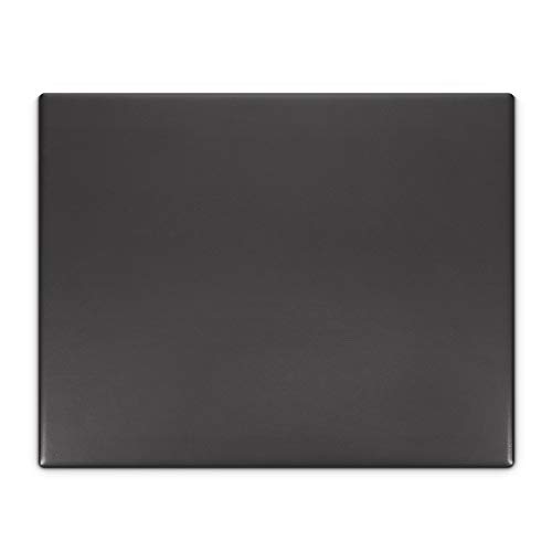 Navaris Piedra para pizza refractaria - Base rectangular para horno barbacoa o leña - Placa de cordierita para hornear pan - 38 x 30 x 1.5 CM - Negro