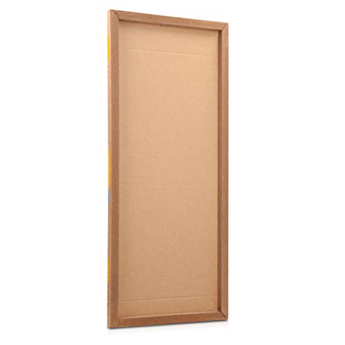 Navaris tablero de corcho con diseño de emojis - Pizarra de corcho de 25x60x2CM - Tablón para colgar anuncios con 6 chinchetas y set de montaje Navaris tablero de corcho con diseño de emojis - Pizarra de corcho de 25x60x2CM - Tablón para colgar anuncios con 6 chinchetas y set de montaje