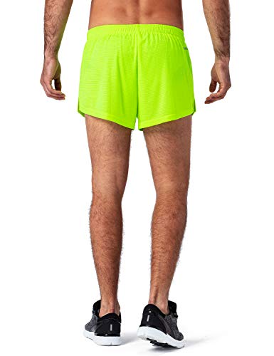 NAVISKIN Pantalones Cortos de Atletismo para Hombre Shorts Deportivos de Correr Fitness Secado Rápido Ligero Súper Transpirables Elásticos Elementos Reflectantes (Amarillo, M) NAVISKIN Pantalones Cortos de Atletismo para Hombre Shorts Deportivos de Correr Fitness Secado Rápido Ligero Súper Transpirables Elásticos Elementos Reflectantes (Amarillo, M)