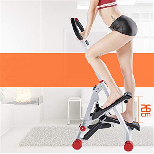 NBRTT Twist Stepper Step Machine, Escalera Ajustable Aerobic Exercise Fitness Workout Machine para Home Gym Plegable Cardio Squat and Glutes