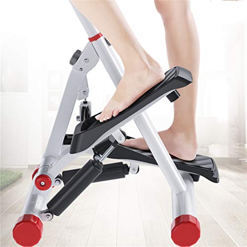 NBRTT Twist Stepper Step Machine, Escalera Ajustable Aerobic Exercise Fitness Workout Machine para Home Gym Plegable Cardio Squat and Glutes