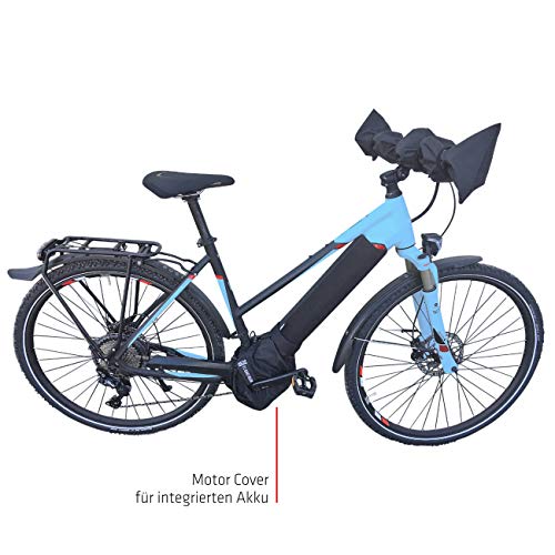 NC-17 - Funda Protectora para Motor Connect | Funda Protectora para Motor de Bicicletas eléctricas con Motor Central o batería integrada, Unisex - Adultos, 4309, Negro, Talla única