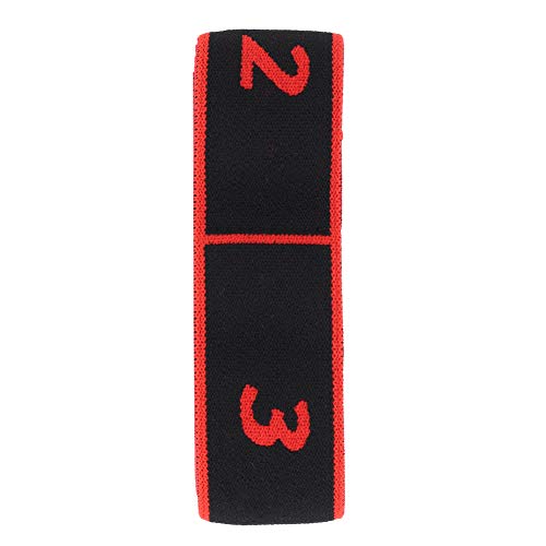 NCONCO Bandas de Resistencia Fitness Cinturón Elástico Yoga Sling Accesorio de Ejercicio para Sentadillas/Puente de Glúteos/Estocadas/Pilates (Rojo)