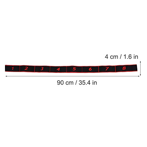 NCONCO Bandas de Resistencia Fitness Cinturón Elástico Yoga Sling Accesorio de Ejercicio para Sentadillas/Puente de Glúteos/Estocadas/Pilates (Rojo) NCONCO Bandas de Resistencia Fitness Cinturón Elástico Yoga Sling Accesorio de Ejercicio para Sentadillas/Puente de Glúteos/Estocadas/Pilates (Rojo)
