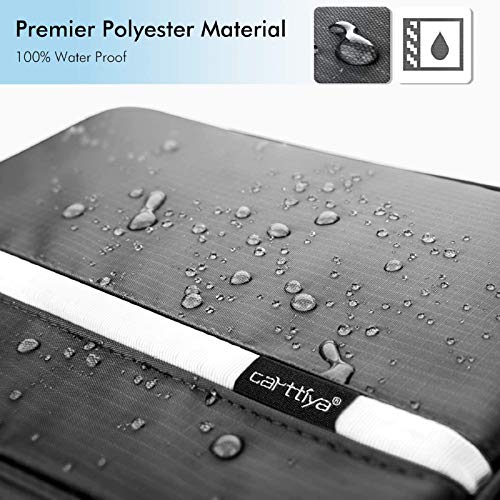 Neceser de Viaje, Neceser Maquillaje Grande para Hombre y Mujer, Carttiya Bolsa de Aseo Impermeable para Colgar, Negro Neceser de Viaje, Neceser Maquillaje Grande para Hombre y Mujer, Carttiya Bolsa de Aseo Impermeable para Colgar, Negro