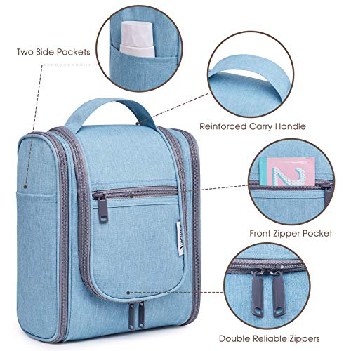 Neceser de viaje para colgar en el baño, organizador de maquillaje y cosméticos, para mujeres y niñas Neceser de viaje para colgar en el baño, organizador de maquillaje y cosméticos, para mujeres y niñas