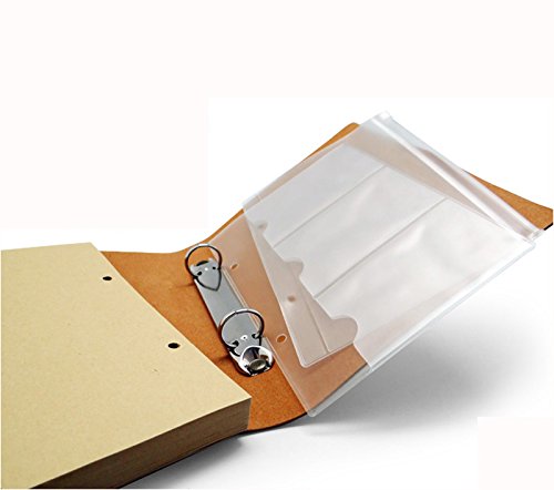 NectaRoy Retro Vintage Cuero Cuaderno Diario Notebook, Vintage Traveler Portátil, Rellenable, Diario Planificador con Papel Blanco y Bolsillo con Cremallera, 188x142x30mm NectaRoy Retro Vintage Cuero Cuaderno Diario Notebook, Vintage Traveler Portátil, Rellenable, Diario Planificador con Papel Blanco y Bolsillo con Cremallera, 188x142x30mm
