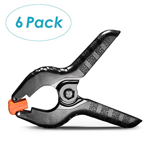 Neewer 6-Pack Set de Abrazaderas Resorte de Muselina Resistente Clips 11.4cm para Fondos de Estudio Fotográfico Neewer 6-Pack Set de Abrazaderas Resorte de Muselina Resistente Clips 11.4cm para Fondos de Estudio Fotográfico