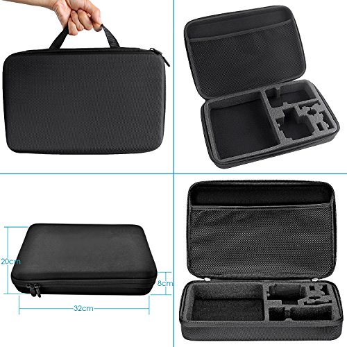 Neewer Kit de Accesorios de Cámara de Acción 58 en 1 para GoPro Hero 9 8 MAX 7 6 5 4 Negro 2018 Sesión, SJ4000/5000, para Nikon y Sony Deporte DV para Montar Camping y Más Neewer Kit de Accesorios de Cámara de Acción 58 en 1 para GoPro Hero 9 8 MAX 7 6 5 4 Negro 2018 Sesión, SJ4000/5000, para Nikon y Sony Deporte DV para Montar Camping y Más
