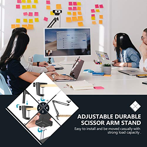 Neewer Montura Soporte Suspensión Boom Tijera Escritorio Adjustable para Logitech Webcam C922 C930e C930 C920 C615,Hierro Duradero,Carga hasta 2kg,Perfecto para Grabación Vídeo Neewer Montura Soporte Suspensión Boom Tijera Escritorio Adjustable para Logitech Webcam C922 C930e C930 C920 C615,Hierro Duradero,Carga hasta 2kg,Perfecto para Grabación Vídeo