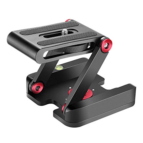 Neewer Plegable Z Cabeza Inclinable Bola Trípode Flexión con Zapato Rápido Placa QR,Soporte Cámara Aleación Aluminio con Nivel de Burbuja,Compatible con Cámara Canon Nikon Sony,Riel Deslizante(Rojo) Neewer Plegable Z Cabeza Inclinable Bola Trípode Flexión con Zapato Rápido Placa QR,Soporte Cámara Aleación Aluminio con Nivel de Burbuja,Compatible con Cámara Canon Nikon Sony,Riel Deslizante(Rojo)