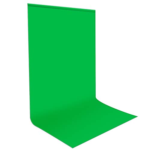 Neewer® Pro 10 x 20 pies / 3 x 6M Plegable Telón de Fondo de 100% Pura Muselina para Estudio fotográfico Fondo fotográfico para Fotografía, Vídeo y Televisión (Verde)