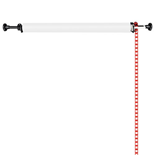 Neewer® - Sistema de soporte para fondo de fotografía de operación manual y para montar en pared - 1 solo rodillo - Incluye 2 ganchos individuales, 2 barras de expansión, 1 cadena y 8 tornillos de sujeción Neewer® - Sistema de soporte para fondo de fotografía de operación manual y para montar en pared - 1 solo rodillo - Incluye 2 ganchos individuales, 2 barras de expansión, 1 cadena y 8 tornillos de sujeción