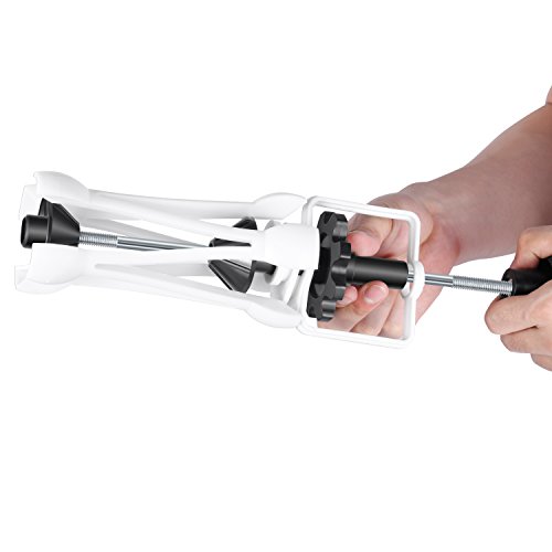 Neewer® - Sistema de soporte para fondo de fotografía de operación manual y para montar en pared - 1 solo rodillo - Incluye 2 ganchos individuales, 2 barras de expansión, 1 cadena y 8 tornillos de sujeción Neewer® - Sistema de soporte para fondo de fotografía de operación manual y para montar en pared - 1 solo rodillo - Incluye 2 ganchos individuales, 2 barras de expansión, 1 cadena y 8 tornillos de sujeción