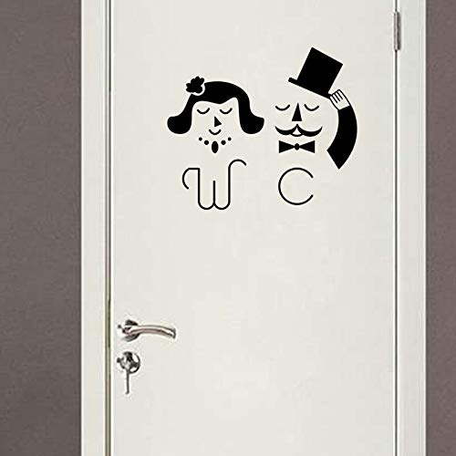 Negro inglés creativo DIY pegatinas de pared pegatinas de baño decoración del hogar papel tapiz 42 * 49 cm Negro inglés creativo DIY pegatinas de pared pegatinas de baño decoración del hogar papel tapiz 42 * 49 cm