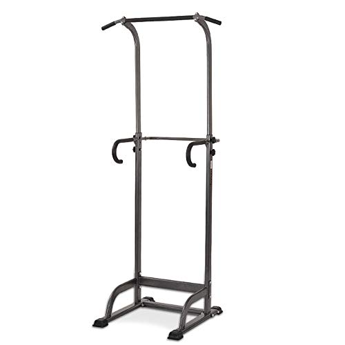 NEHARO Barras Paralelas Entrenamiento Ajustable Pull-up Bar Estación Dip for Training Cuerpo Empuja hacia Arriba el Soporte Parallette (Color : As Shown, Size : 82x66cm)