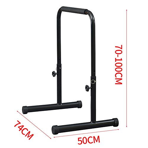 NEHARO Barras Paralelas Heavy Duty Dip Soporte Ajustable Cuerpo de Prensa Barra Barra del Ejercicio de Entrenamiento de Ecualizador for Calistenia Empuja hacia Arriba el Soporte Parallette