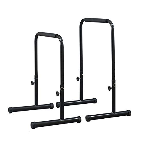 NEHARO Barras Paralelas Heavy Duty Dip Soporte Ajustable Cuerpo de Prensa Barra Barra del Ejercicio de Entrenamiento de Ecualizador for Calistenia Empuja hacia Arriba el Soporte Parallette NEHARO Barras Paralelas Heavy Duty Dip Soporte Ajustable Cuerpo de Prensa Barra Barra del Ejercicio de Entrenamiento de Ecualizador for Calistenia Empuja hacia Arriba el Soporte Parallette
