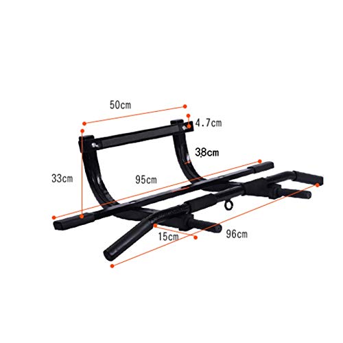 NEHARO Barras Paralelas Pull-up Marco de la Puerta Bar for de Interior casero del Entrenamiento Empuja hacia Arriba el Soporte Parallette (Color : B1, Size : As Shown) NEHARO Barras Paralelas Pull-up Marco de la Puerta Bar for de Interior casero del Entrenamiento Empuja hacia Arriba el Soporte Parallette (Color : B1, Size : As Shown)