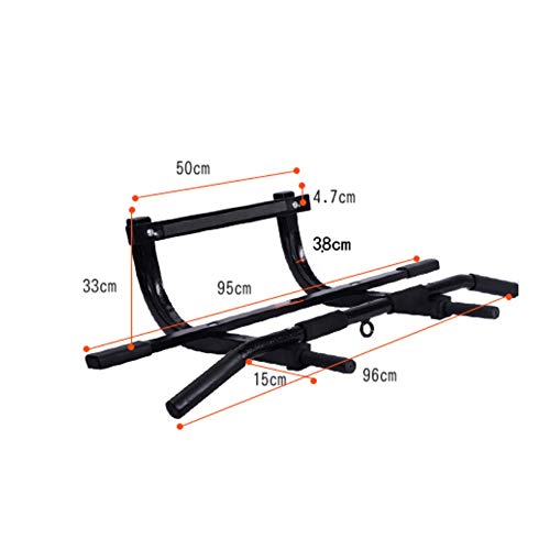 NEHARO Barras Paralelas Pull-up Marco de la Puerta Bar for de Interior casero del Entrenamiento Empuja hacia Arriba el Soporte Parallette (Color : B1, Size : As Shown)