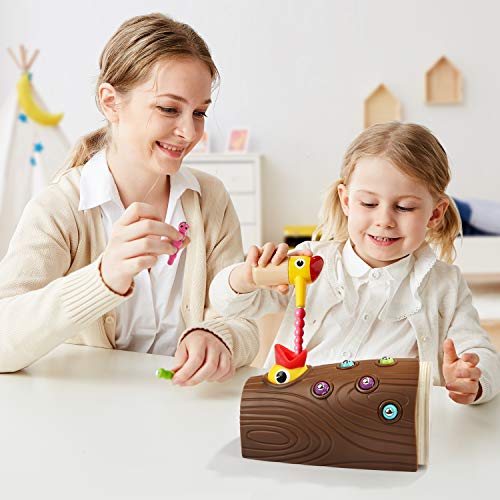 Nene Toys - Juguete Educativo para Niños y Niñas de 2 3 4 años - Juego Infantil Magnetico con Colores Que Desarrolla Habilidades Cognitivas, Físicas y Emocionales en Bebes y Niños de Edad Preescolar