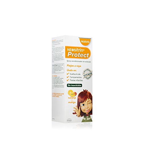 Neositrin Protect Spray Acondicionador sin aclarado que repele los piojos -250ml Neositrin Protect Spray Acondicionador sin aclarado que repele los piojos -250ml