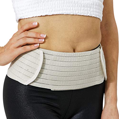 NEOtech Care - Accesorio 3 en 1, Faja de Maternidad, Faja posparto y cinturón pélvico - Material Transpirable - Beige - L