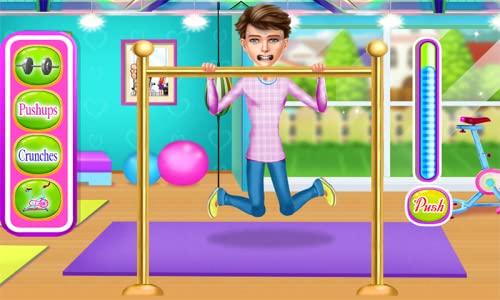 Nerd Chico - Rutina de ejercicio Ajuste & Estilo: ¡Los niños pueden obtener consejos de ejercicios y verse más guapos con este juego gratuito!