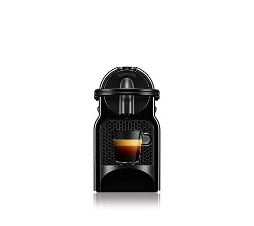 Nespresso De'Longhi Inissia EN80.B - Cafetera monodosis de cápsulas Nespresso, 19 bares, apagado automático, color negro, Incluye pack de bienvenida con 14 cápsulas Nespresso De'Longhi Inissia EN80.B - Cafetera monodosis de cápsulas Nespresso, 19 bares, apagado automático, color negro, Incluye pack de bienvenida con 14 cápsulas