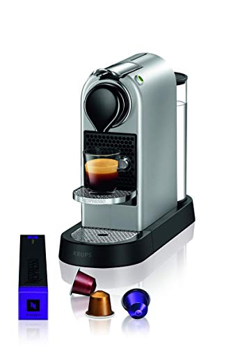 Nespresso XN741B Silver EU, Acero Inoxidable, Citiz Gris