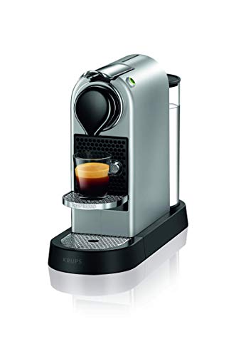 Nespresso XN741B Silver EU, Acero Inoxidable, Citiz Gris