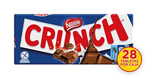 Nestlé - Crunch - Chocolate con leche con cereales tostados 100 g