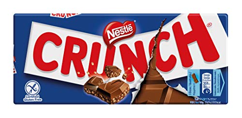 Nestlé - Crunch - Chocolate con leche con cereales tostados 100 g