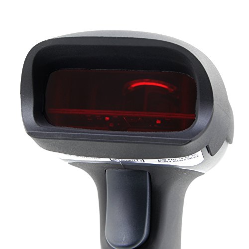 NETUM Handheld Laser Barcode Scanner 1D Lector de Escáner de Código de Barras con Cable USB Aplicaciones en supermercados, farmacias, panaderías, bibliotecas, Tiendas, NT-M1