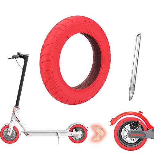 Neumático 10 Pulgadas Xiaomi, Ruedas de Repuesto para Scooter eléctrico con desmontadora de neumáticos para Scooter+ Con palanca