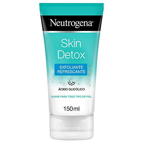 Neutrogena Skin Detox Gel Exfoliante Refrescante con Ácido Glicólico, Todo Tipo de Piel, 150 ml