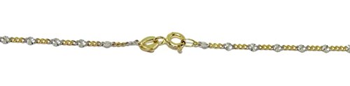 Never Say Never Cadena de Oro Amarillo y Oro Blanco de 18K de 45cm de Largo con Cierre reasa. Never Say Never Cadena de Oro Amarillo y Oro Blanco de 18K de 45cm de Largo con Cierre reasa.