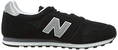 New Balance 373 Core, Zapatillas Hombre, Negro (Black), 42.5 EU