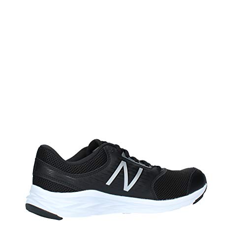 New Balance 411, Zapatillas de Running Hombre, Black (Black/White), 43 EU