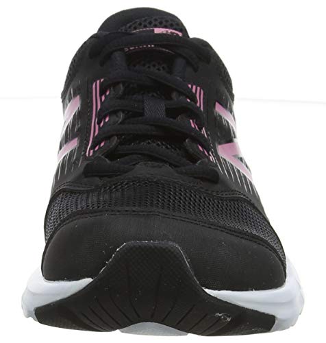 New Balance 411, Zapatillas de Running Mujer, Negro (Black/Pink), 36.5 EU New Balance 411, Zapatillas de Running Mujer, Negro (Black/Pink), 36.5 EU