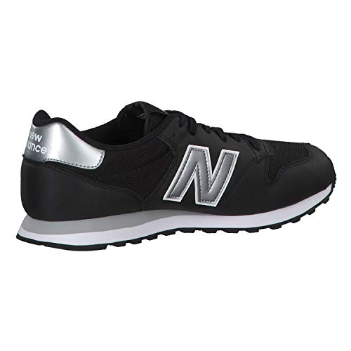 New Balance 500 Core, Zapatillas Hombre, Negro (Black Silver), 45.5 EU New Balance 500 Core, Zapatillas Hombre, Negro (Black Silver), 45.5 EU