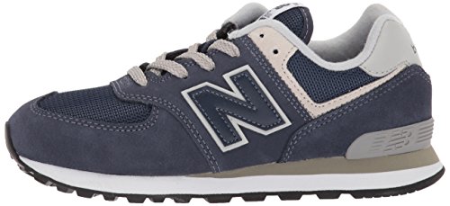 New Balance 574v2 Core Lace, Modelo PC574GV, Zapatillas para Niños, Azul (Navy/Grey GV), 35 EU