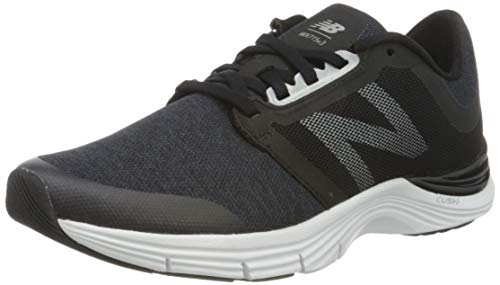 New Balance 715v3, Zapatillas Deportivas para Interior para Mujer, Negro (Black/Silver), 44 EU