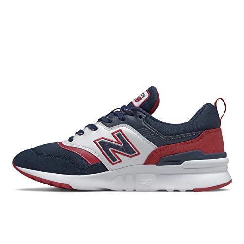 New Balance CM997HFE, Zapatillas Deportivas. Hombre, Indigo Neo Crimson Natural, 40.5 EU